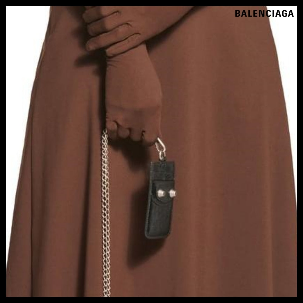 【BALENCIAGA】Le Cagole Card Holder Black
