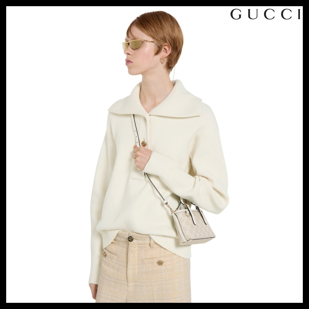 【GUCCI】GG Emblem Mini Bag