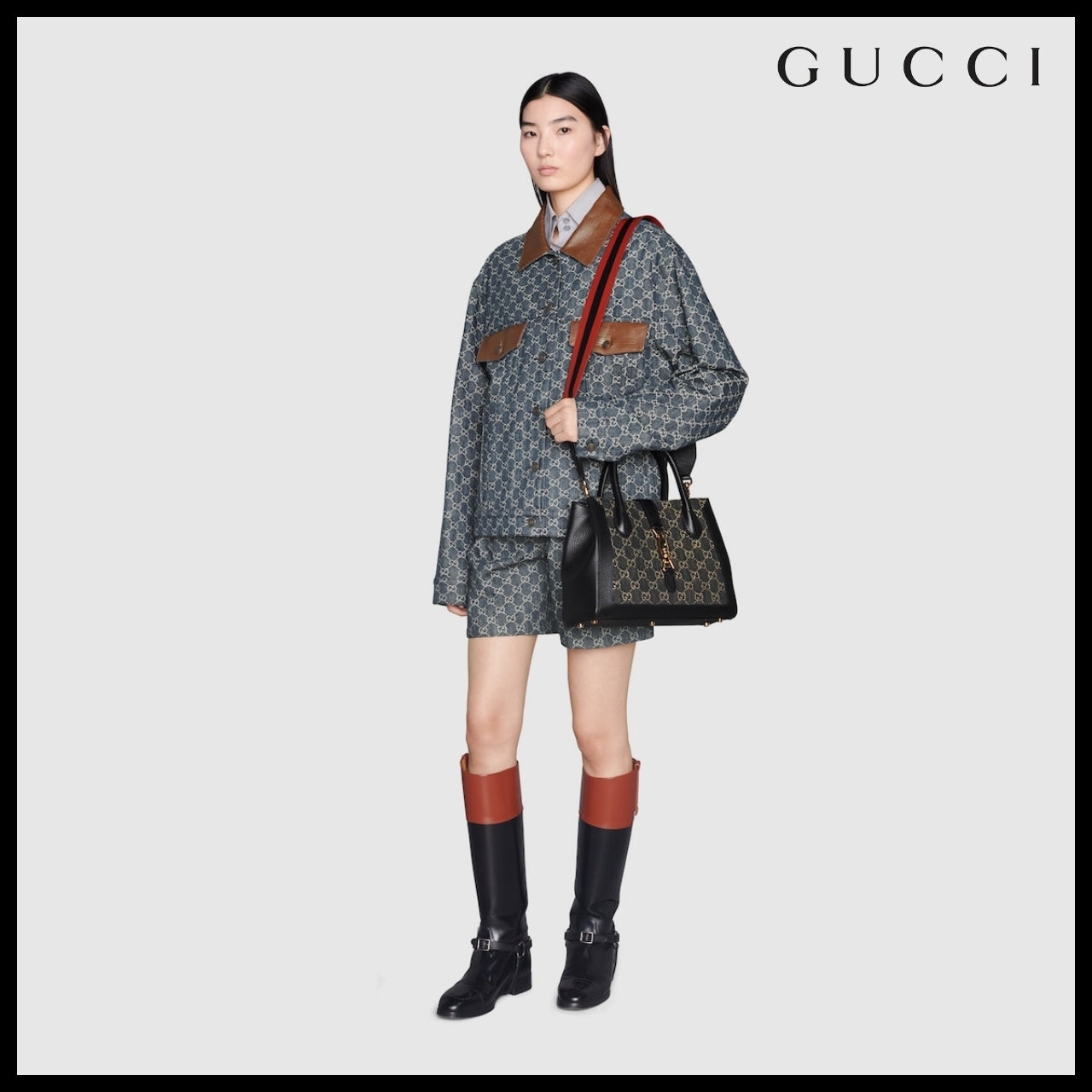 【GUCCI】Jackie 1961 Medium Tote Bag