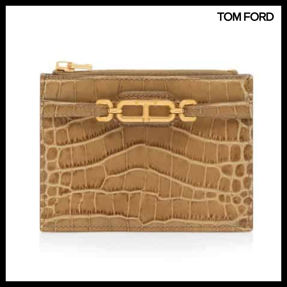 【TOM FORD】Leather Zipped Card Holder S0476 LCL395X 1J014