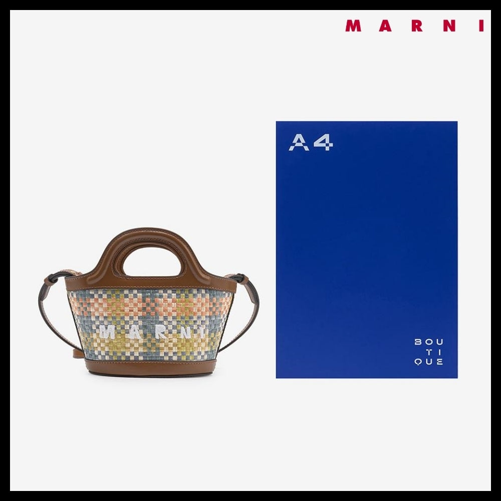 【MARNI】マイクロトロピカリア トートバッグレモンアプリコット