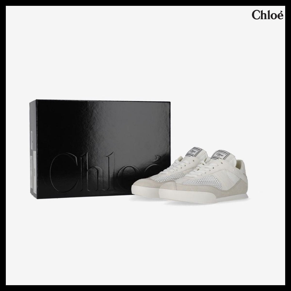 【Chloe】Kick Sneakers - Cloudy Cream
