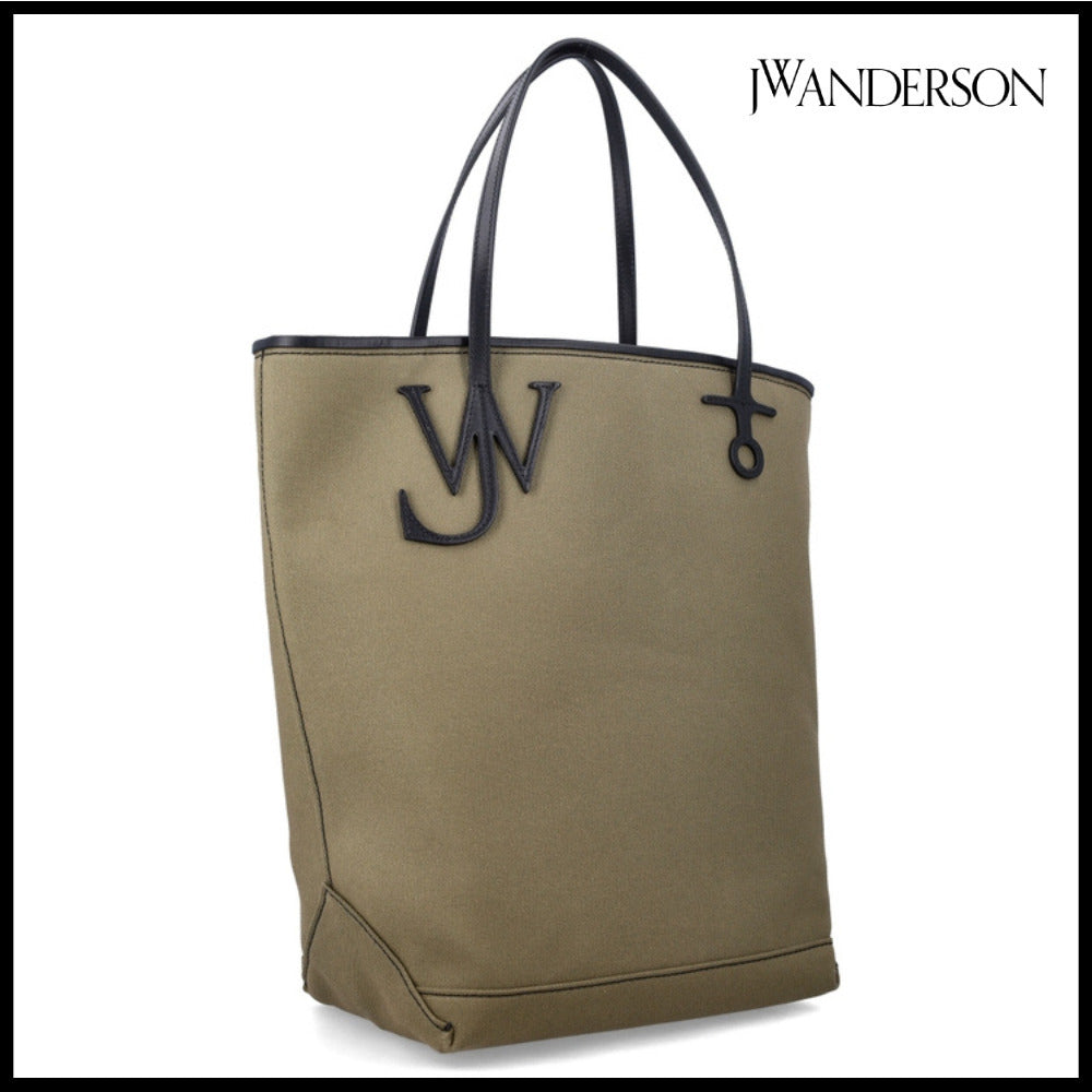 【JW ANDERSON】Green Tote Bag bold color