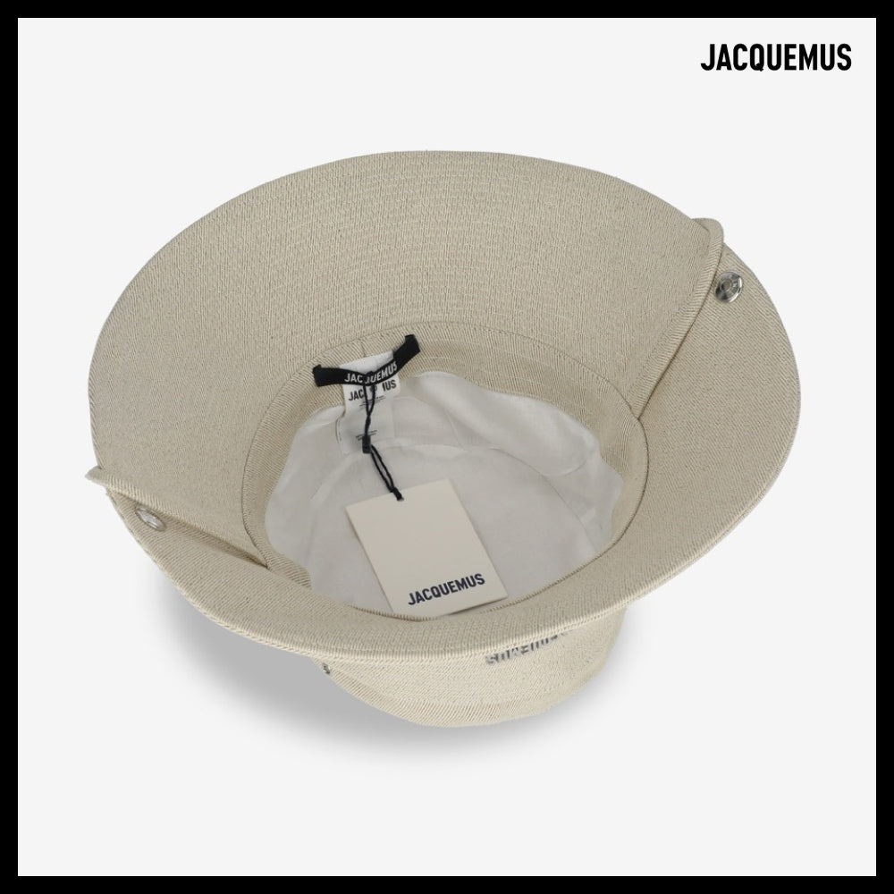【JACQUEMUS】Le Bob De Nimes Bucket Hat Off White
