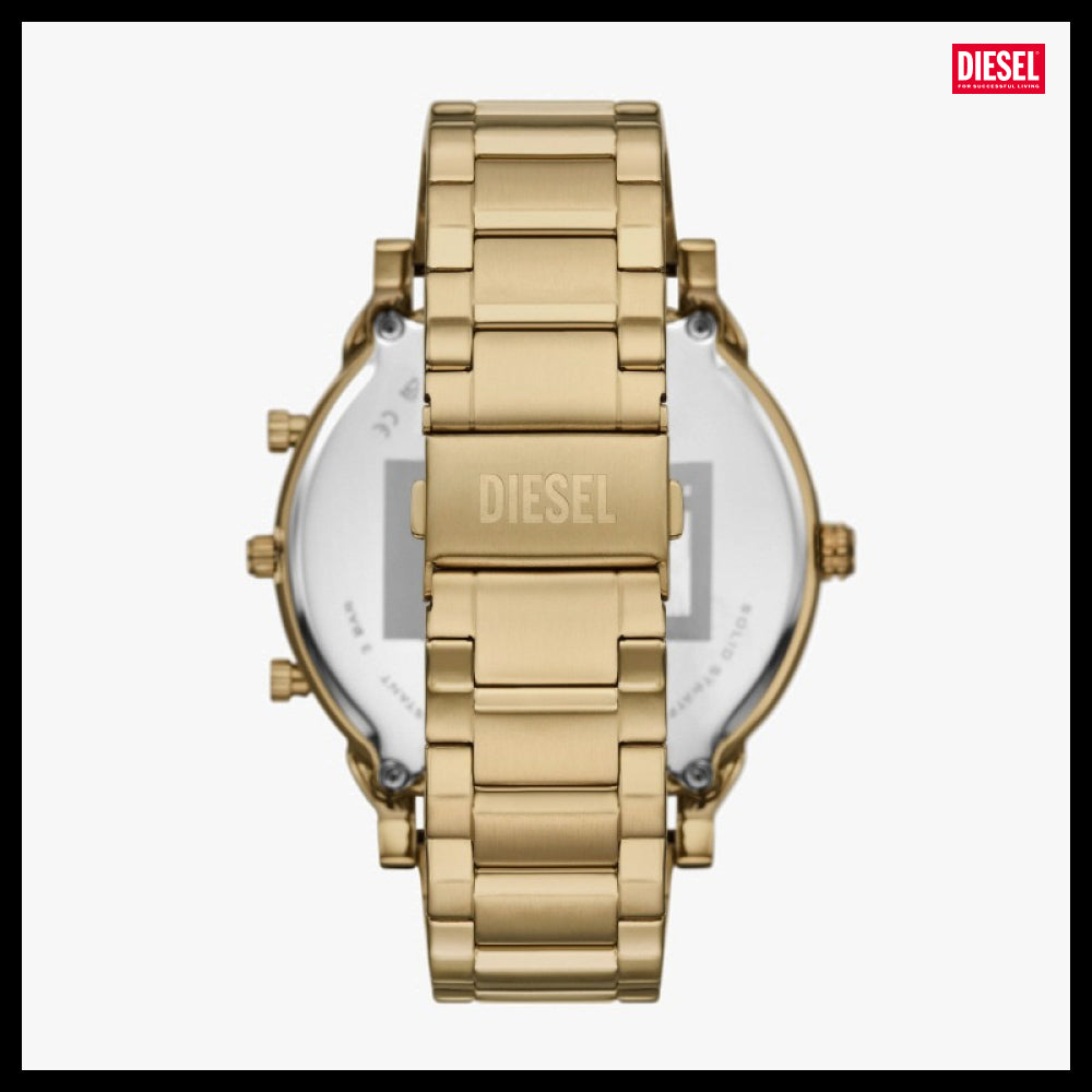 【DIESEL】Mr. Daddy Slim Men’s Metal Watch