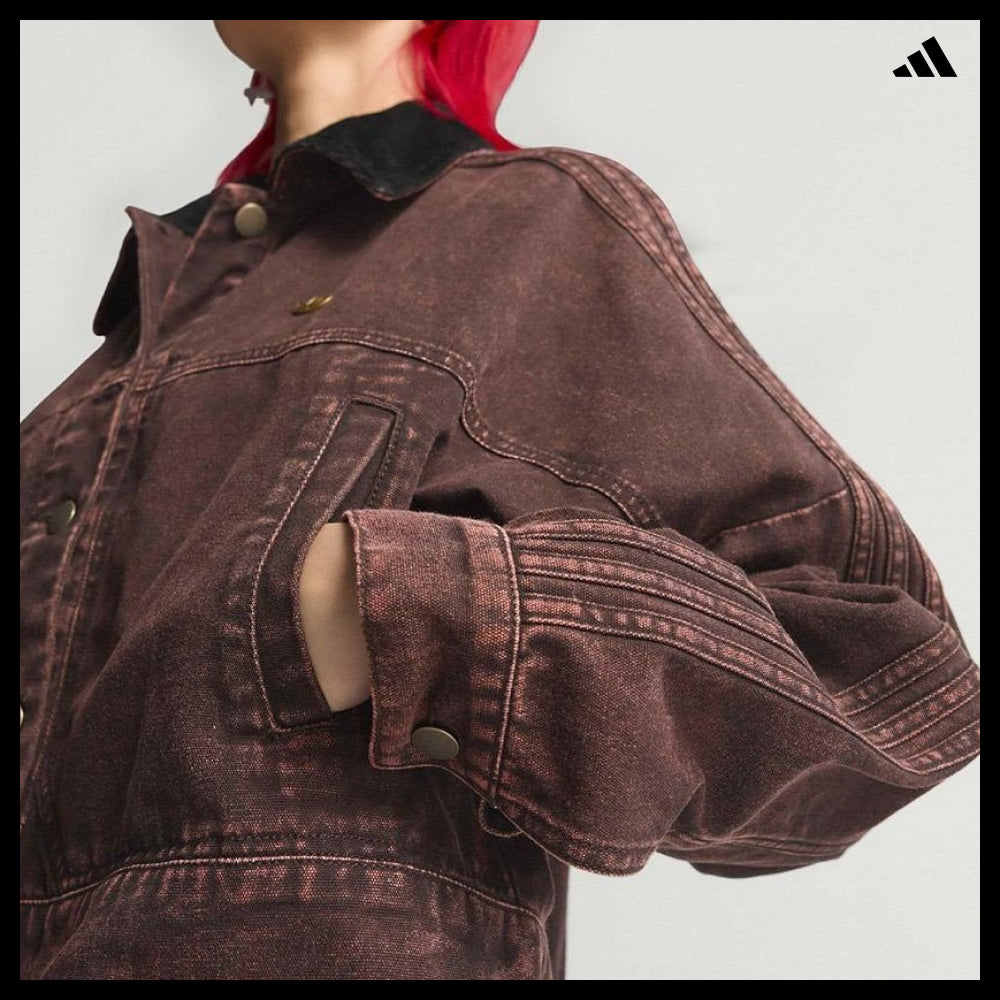 【adidas】Canvas Track Top Jacket