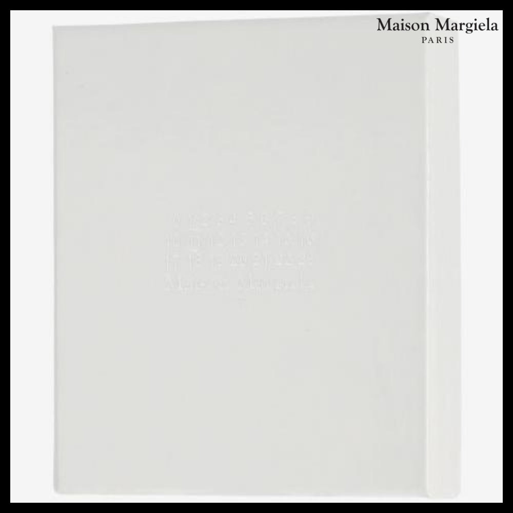 【Maison Margiela】Calendar Logo Vertical Card Holder Grey