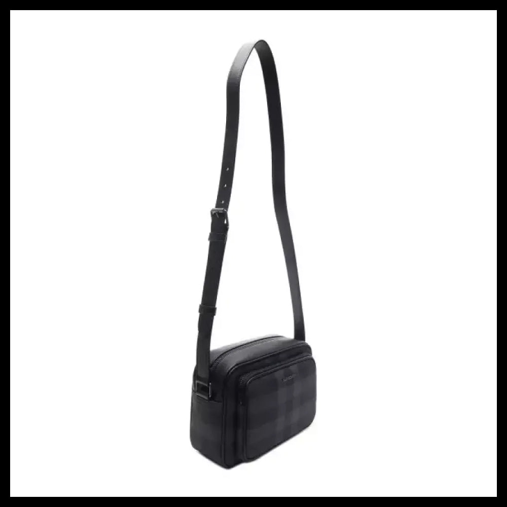 【Burberry】Men's Paddy Crossbody Bag Check Luxury