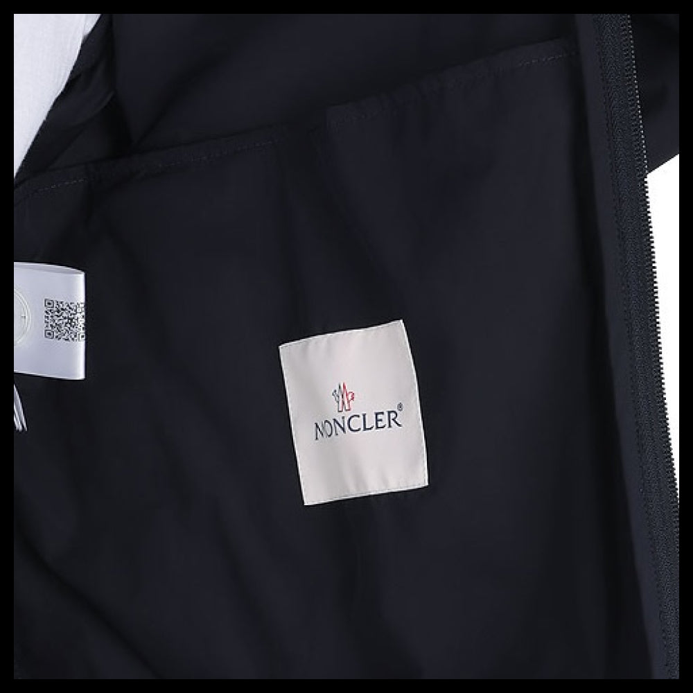 【MONCLER】 Mens Rukbat Hood Jacket Blue Navy