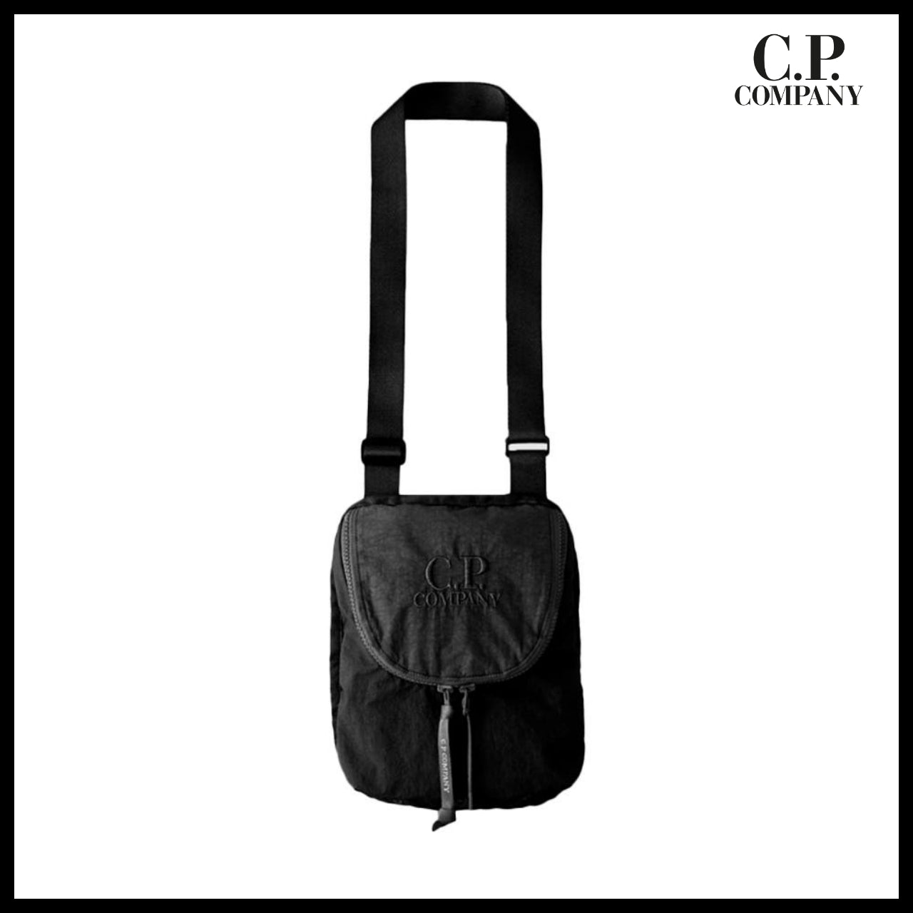 【CP COMPANY】Plain Paper Touch Shoulder Bag