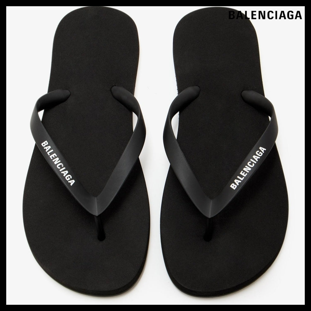 【BALENCIAGA】Thong Sandal Black