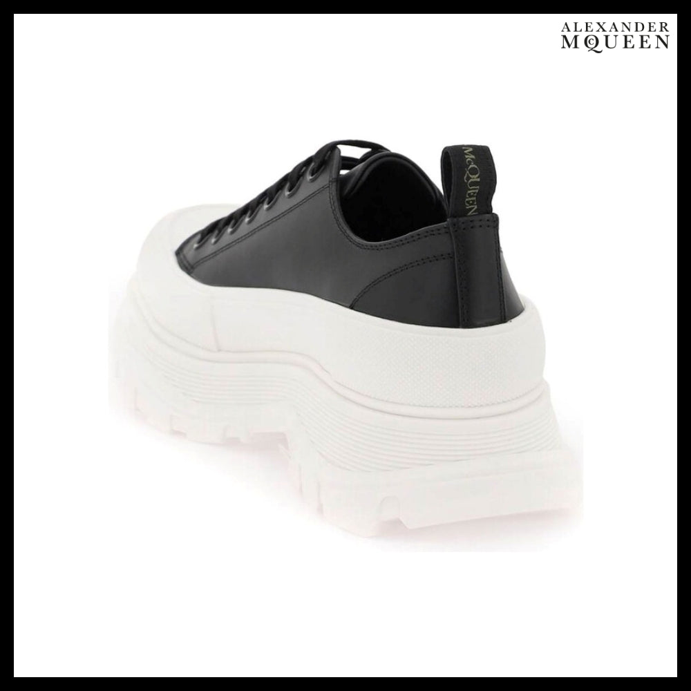 【Alexander Mcqueen】Tread Slick Lace-Up Sneakers