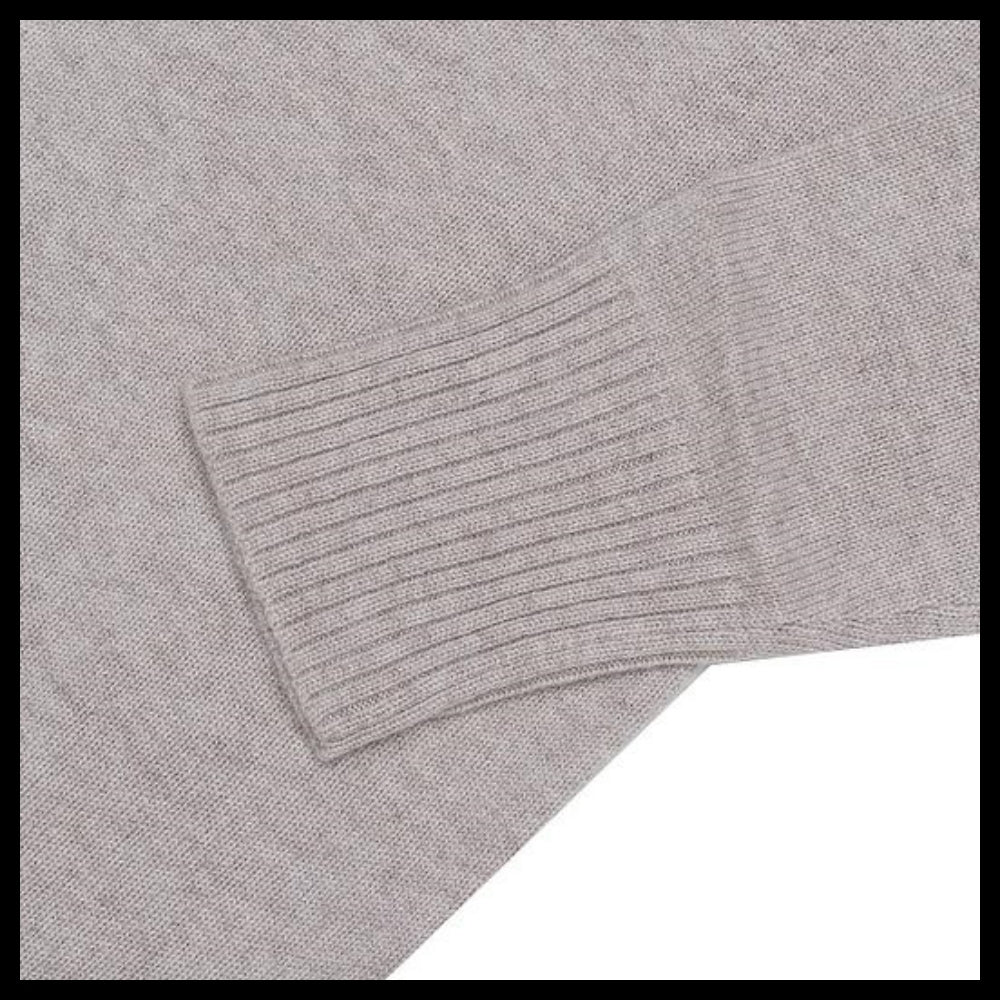 【Max Mara】Zerbino Knit Dress Beige