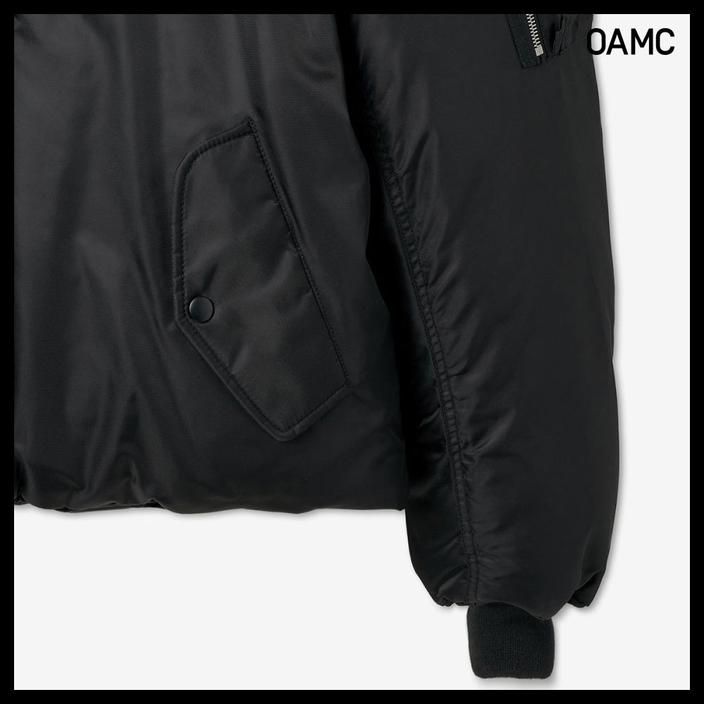 ◆OAMC◆ リワーク ボンバー MA-1 ジャケット ブラック おしゃれ