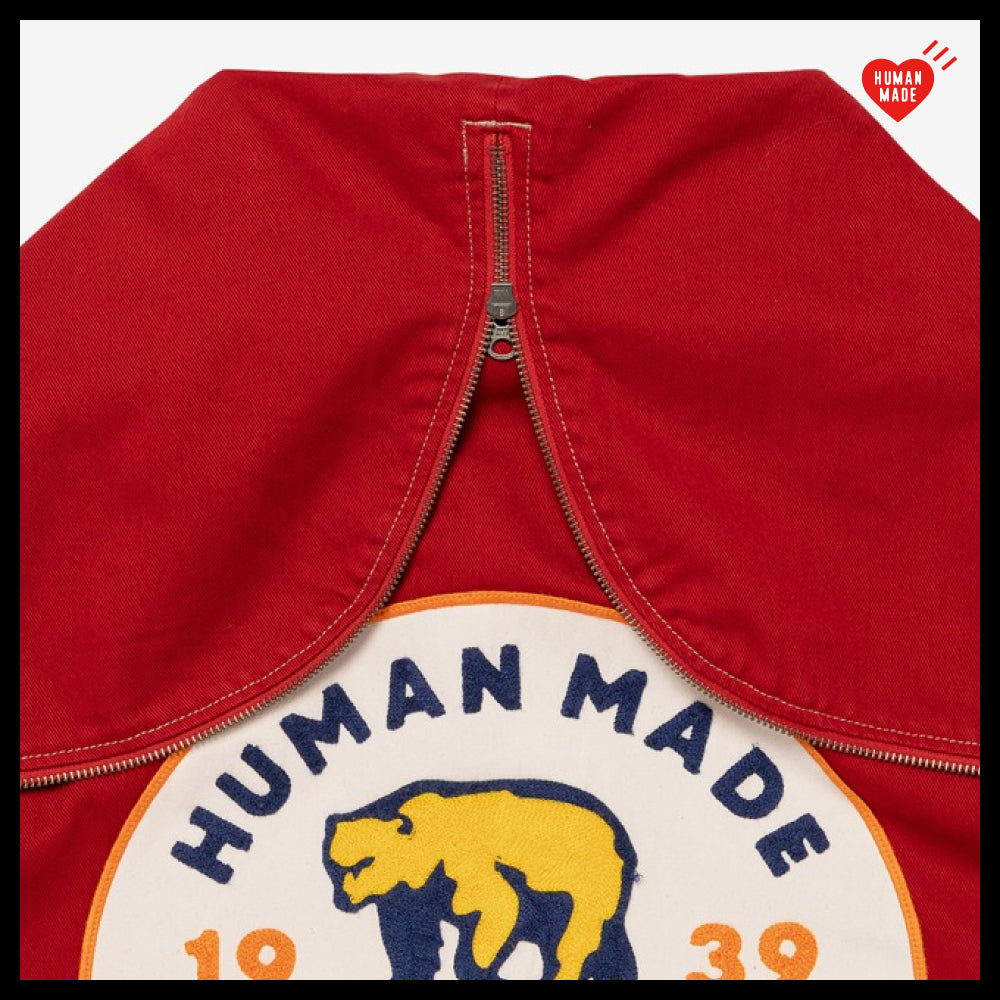 【HUMAN MADE】HOODED COAT RED