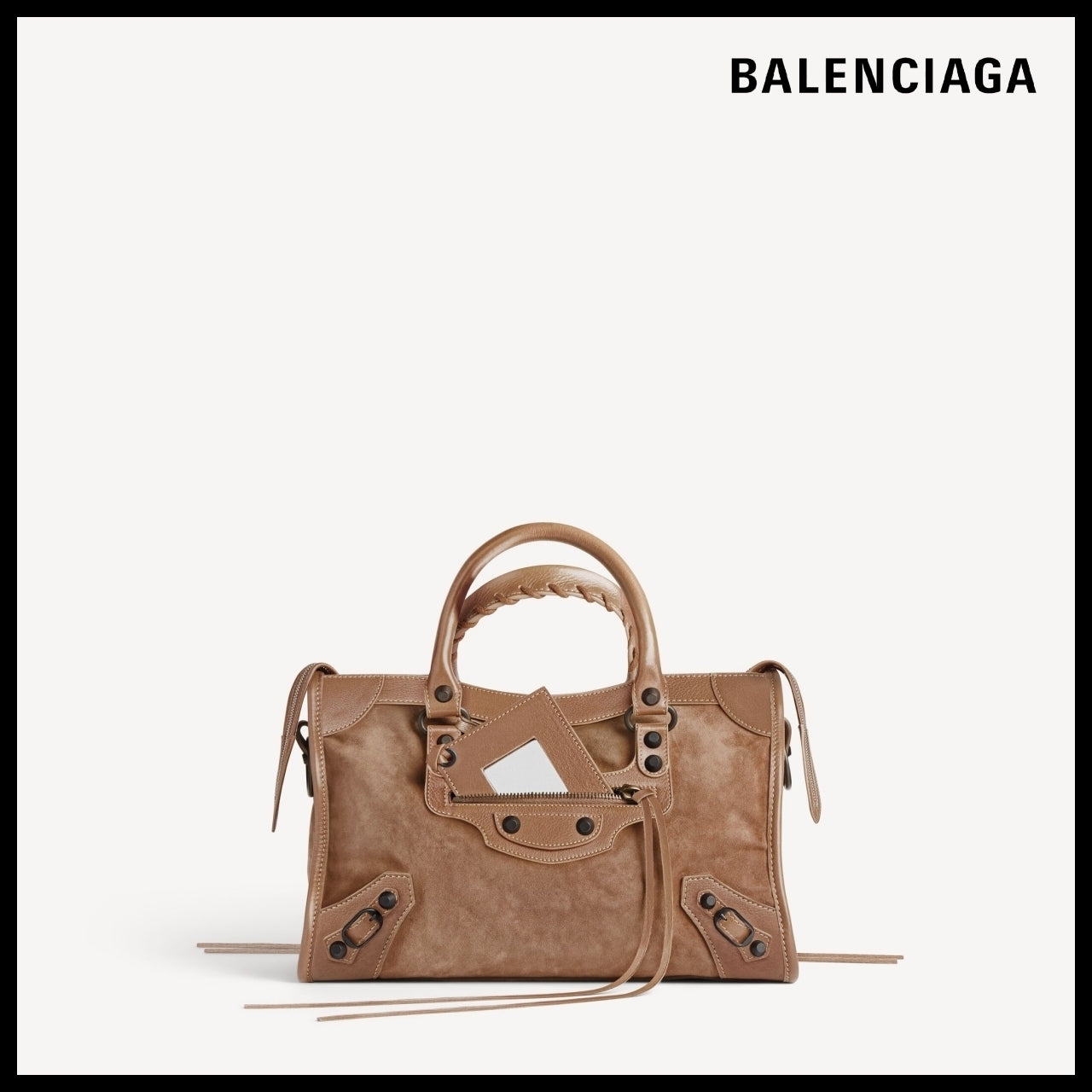 【BALENCIAGA】Le City Bag Small Biscuit