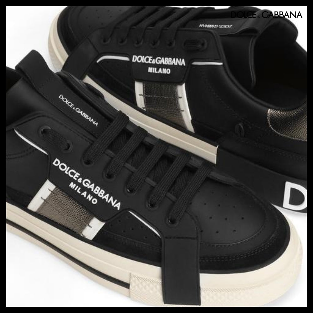 【Dolce & Gabbana】CALFSKIN 2.ZERO CUSTOM SNEAKERS