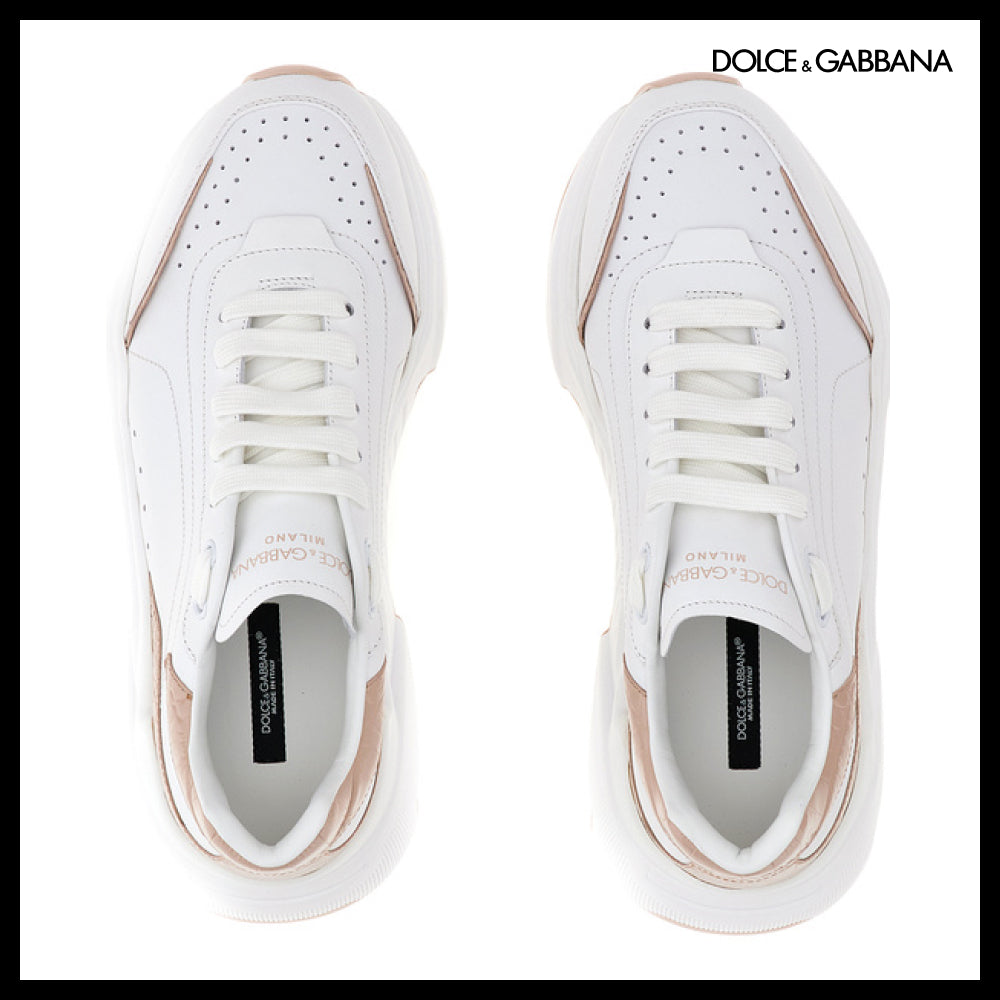 【Dolce & Gabbana】LEATHER SNEAKERS S535