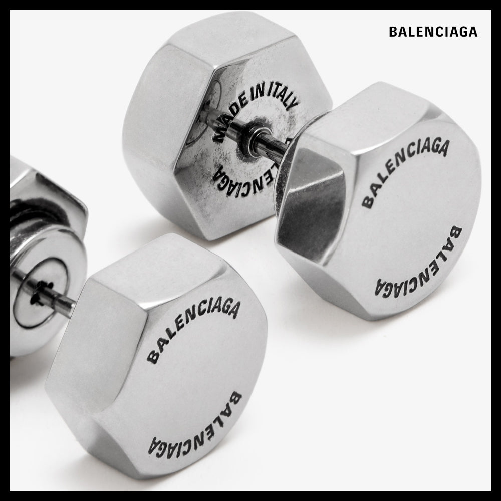 【BALENCIAGA】Garage Double Screw Earrings