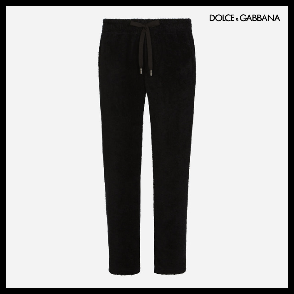 【Dolce & Gabbana】Terrycloth Jogging Pants with Tag