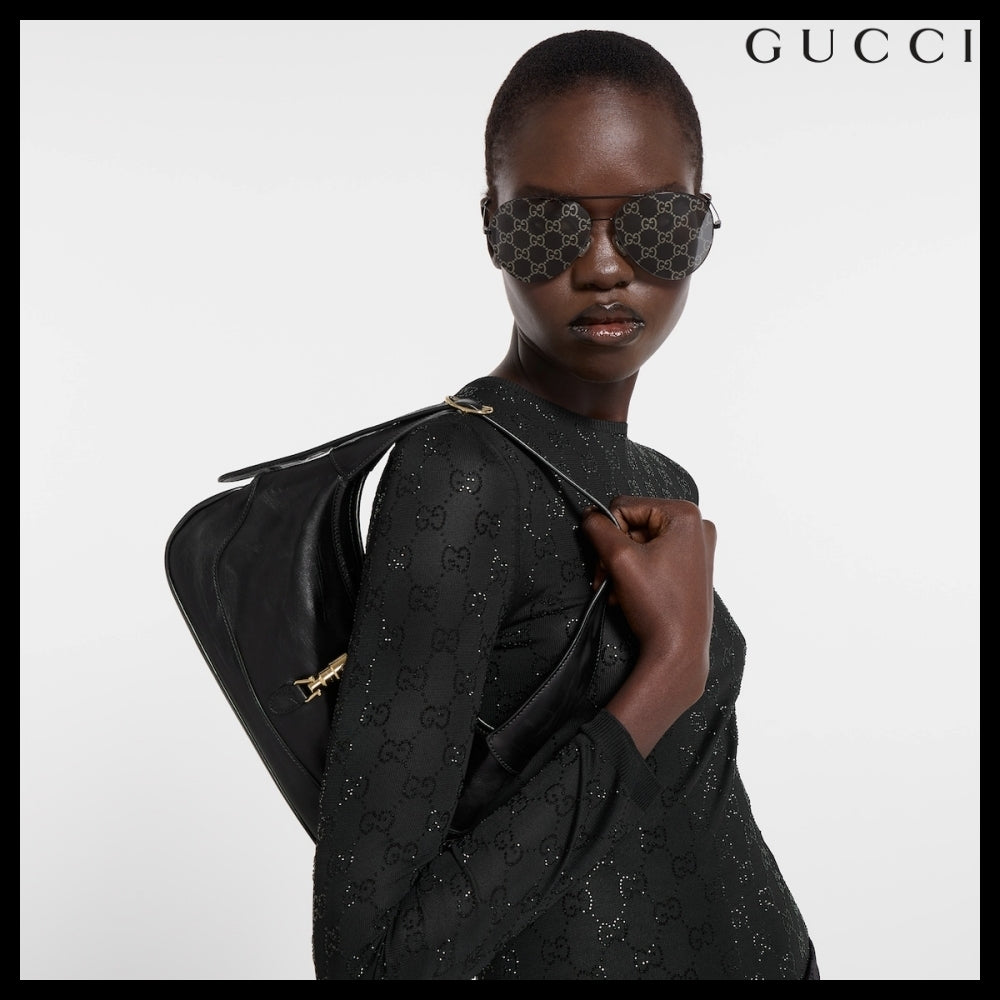 【GUCCI】Jackie Slim Medium Shoulder Bag