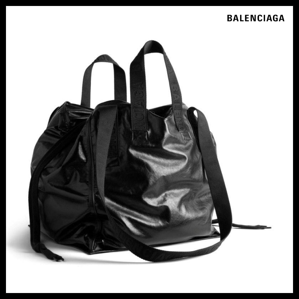 【BALENCIAGA】Cargo Large Tote Bag Black