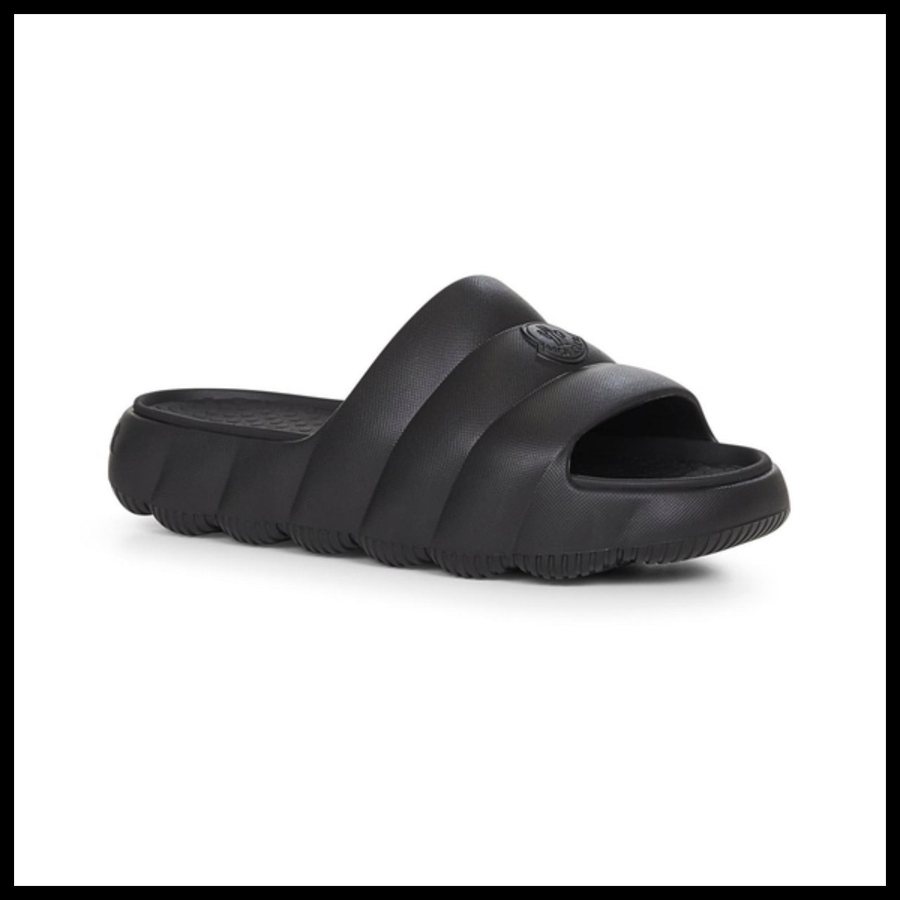 【MONCLER】Logo Rubber Slides