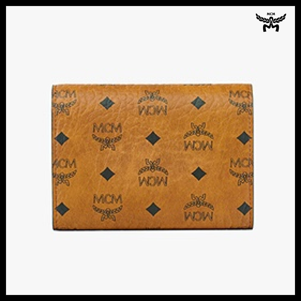 【MCM】Aren visetos trifold wallet MYSFSTA02CO