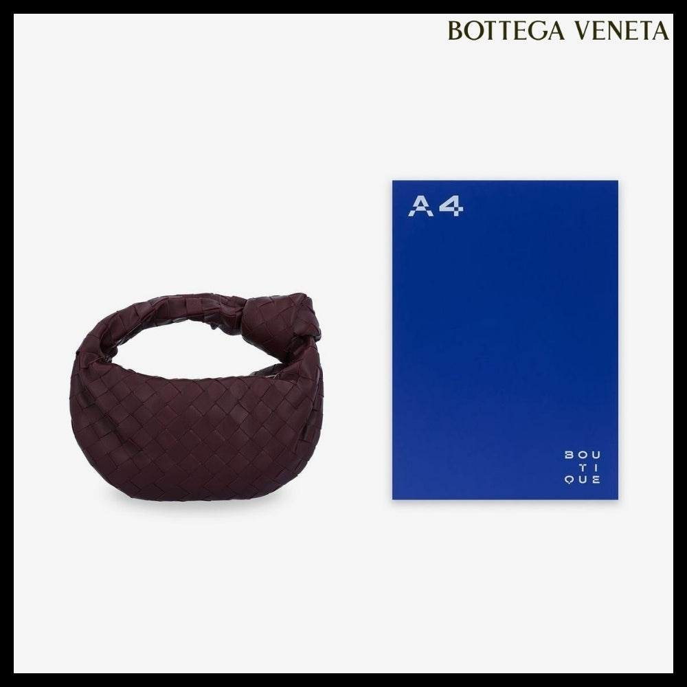 【BOTTEGA VENETA】Jodie Mini Tote Bag Barolo