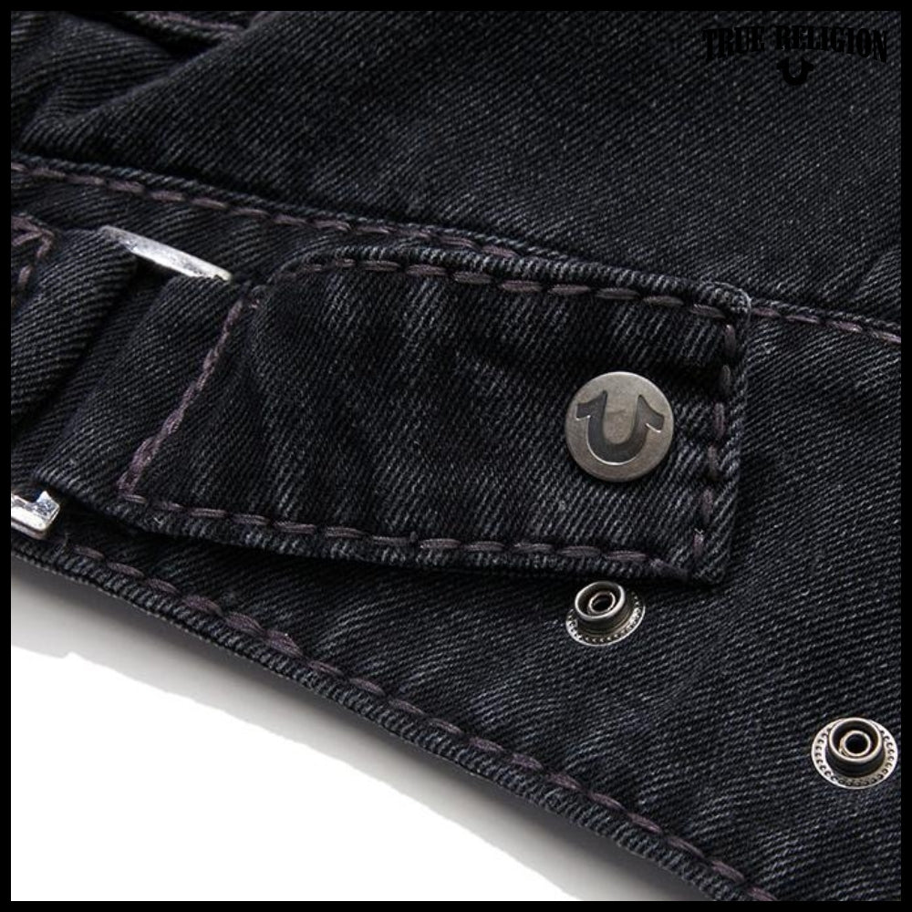 【TRUE RELIGION x NOMANUAL】No Religion Denim Rider Jacket