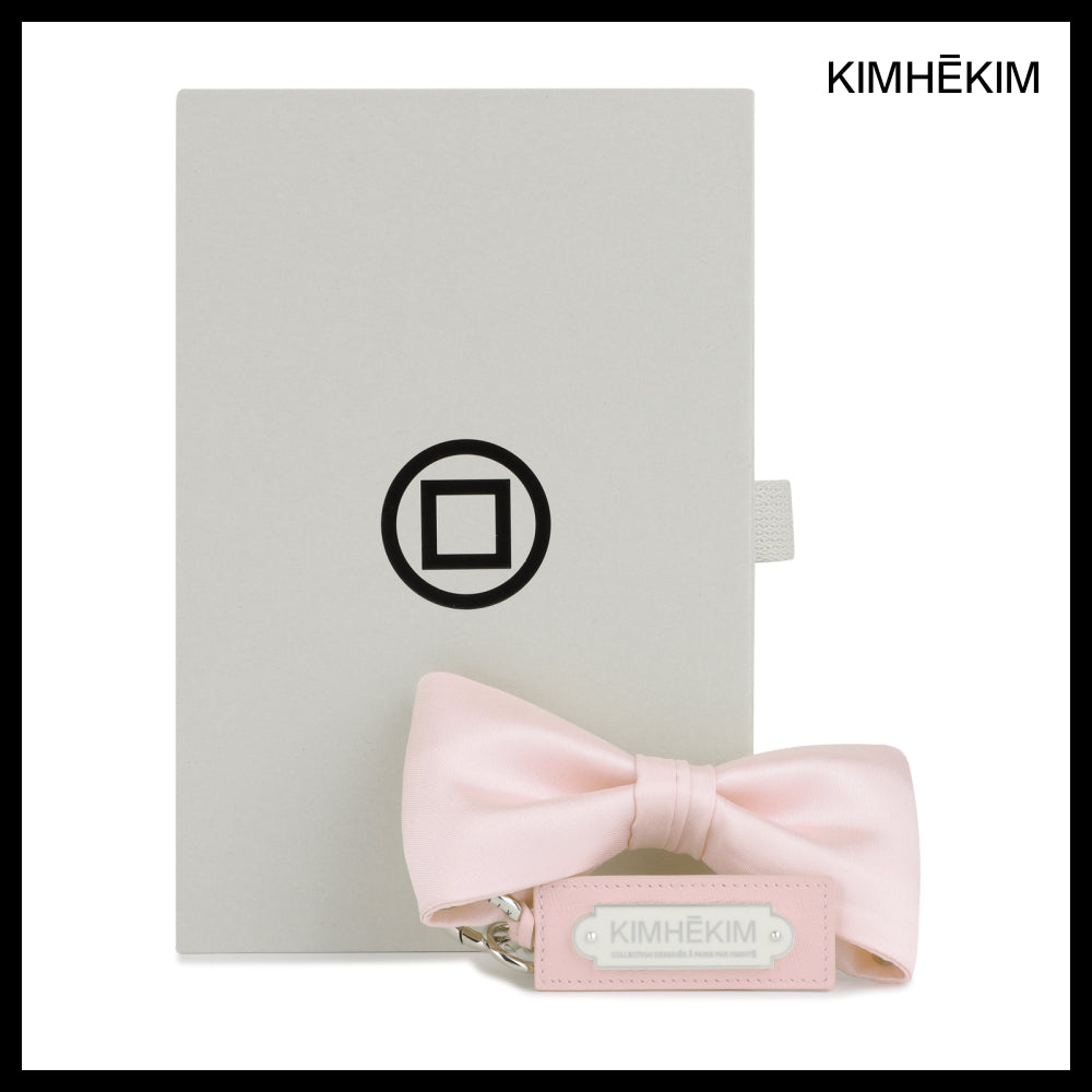 【kimhekim】Monroe Logo Key Ring Pink