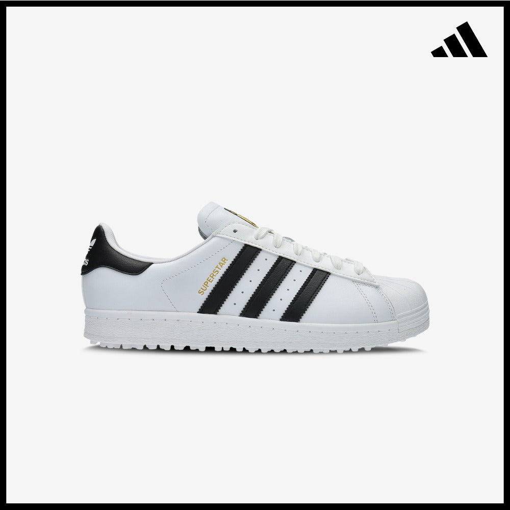 【ADIDAS】Superstar Golf SL White Sneakers