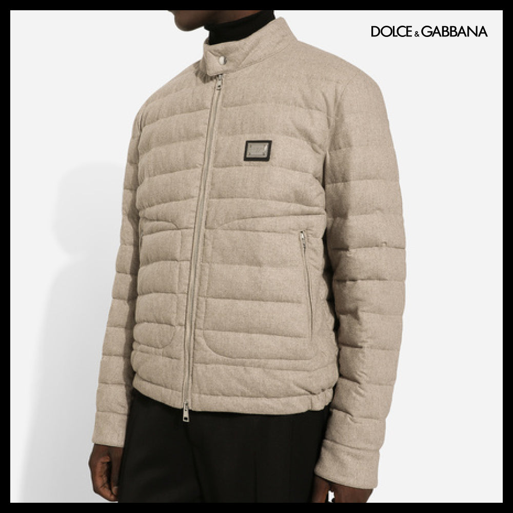 【Dolce & Gabbana】QUILTED CASHMERE JACKET