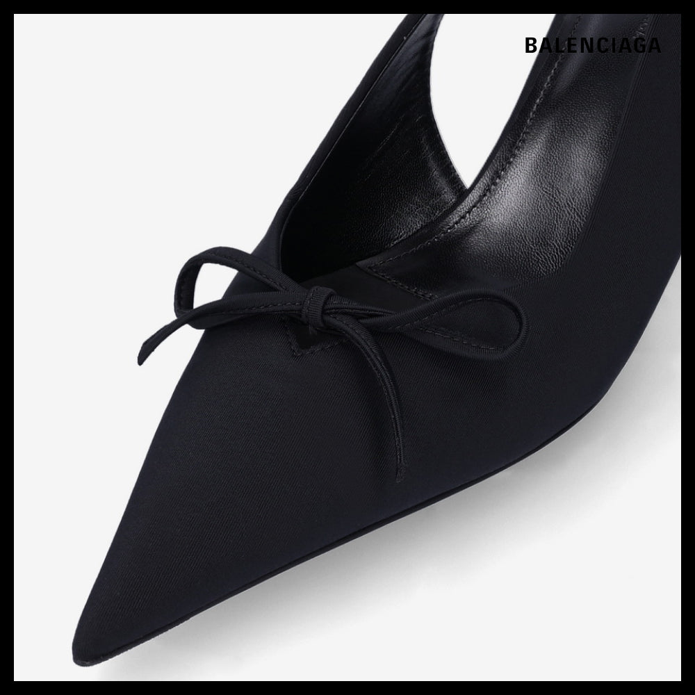 ★BALENCIAGAアウトレット セール ★Knife Bow 40mm Slingback