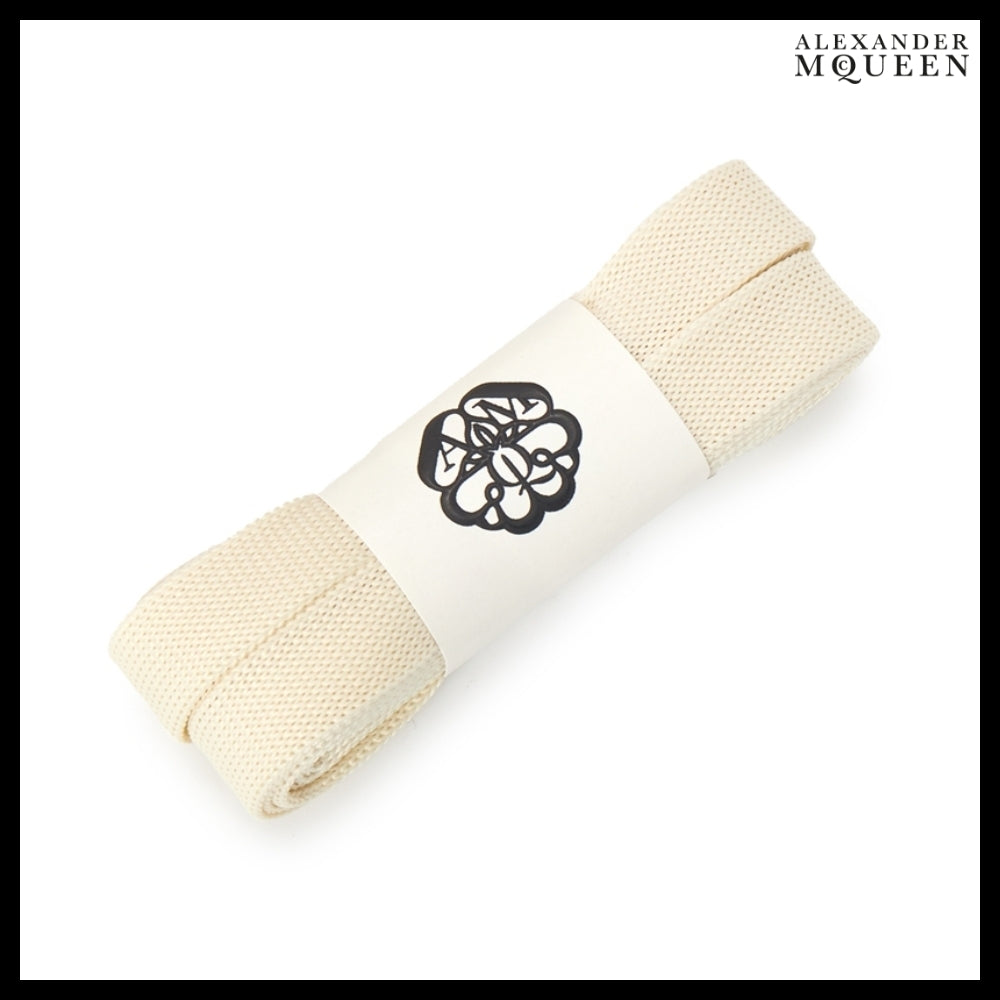 【Alexander Mcqueen】Court Trainer Sneakers Beige White