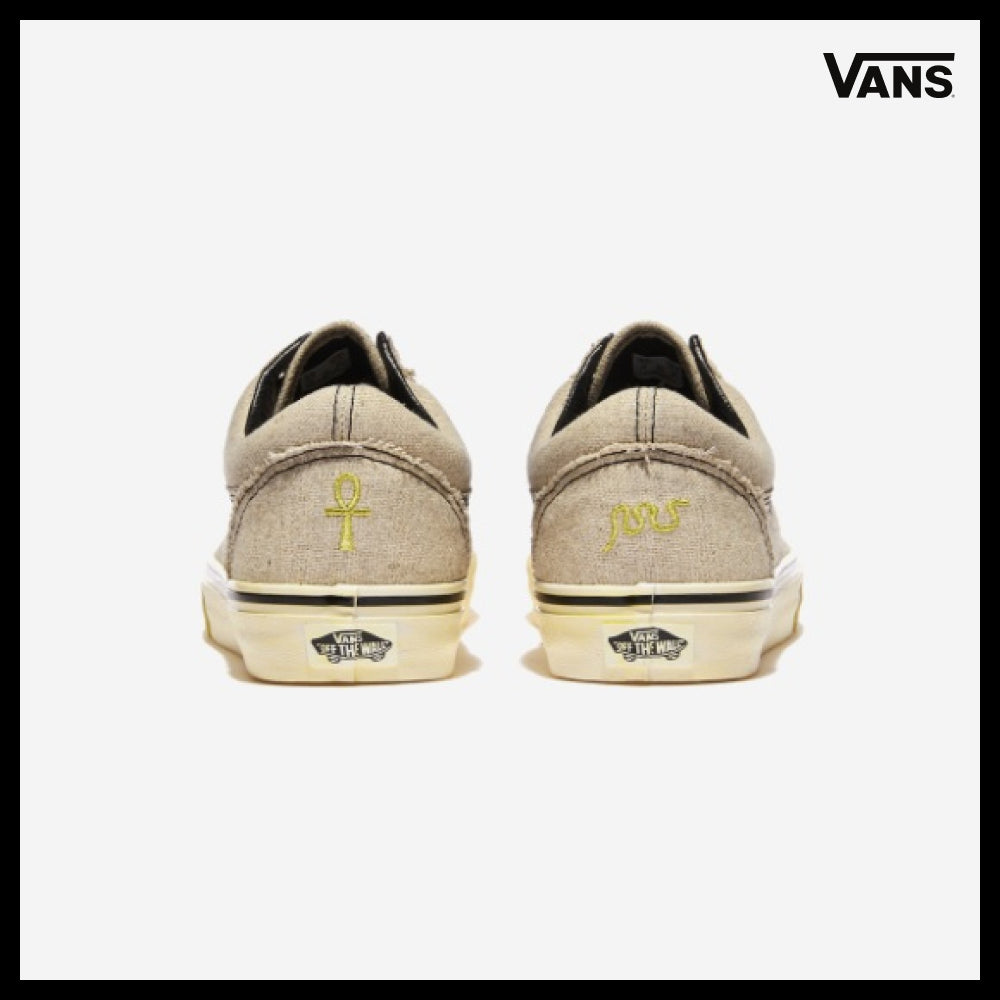 【VANS】Old Skool Mummy Wrap Canvas Beige Black