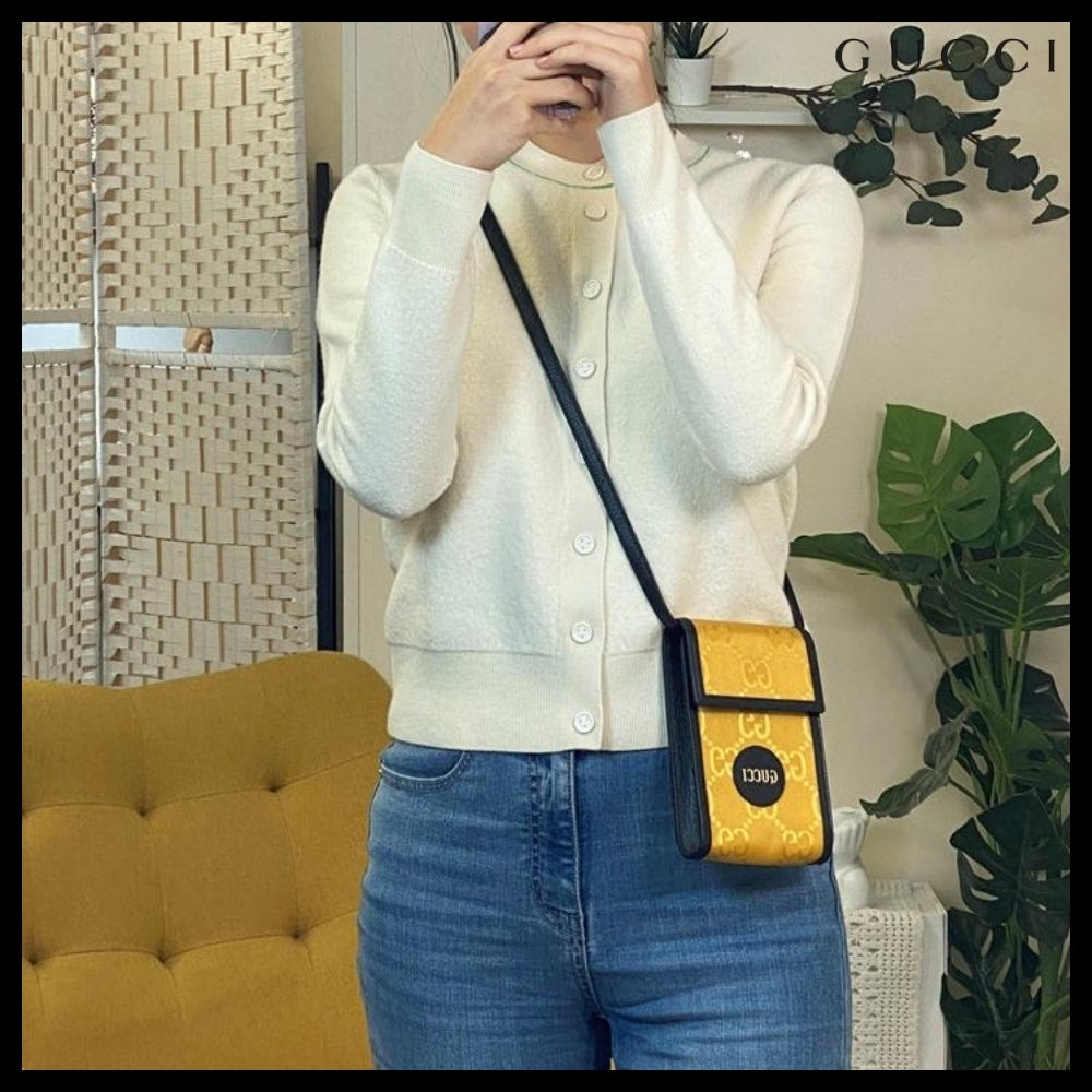 【GUCCI】 オフ ザ グリッド ミニバッグ イエロー