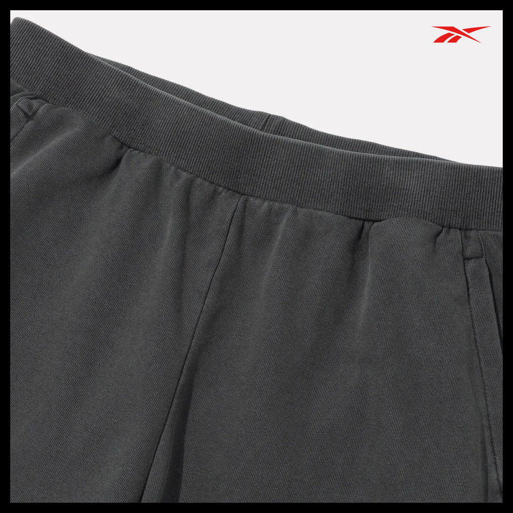 【Reebok】Garment Dyed Relaxed Fit Wide Straight Pants