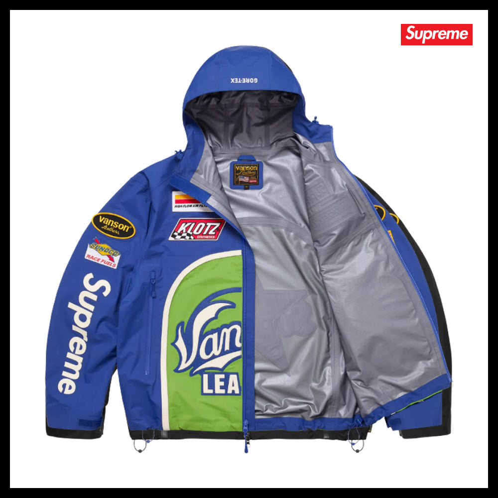 【100%正規品保証 Supreme】Leather Gore-Tex Hooded Jacket
