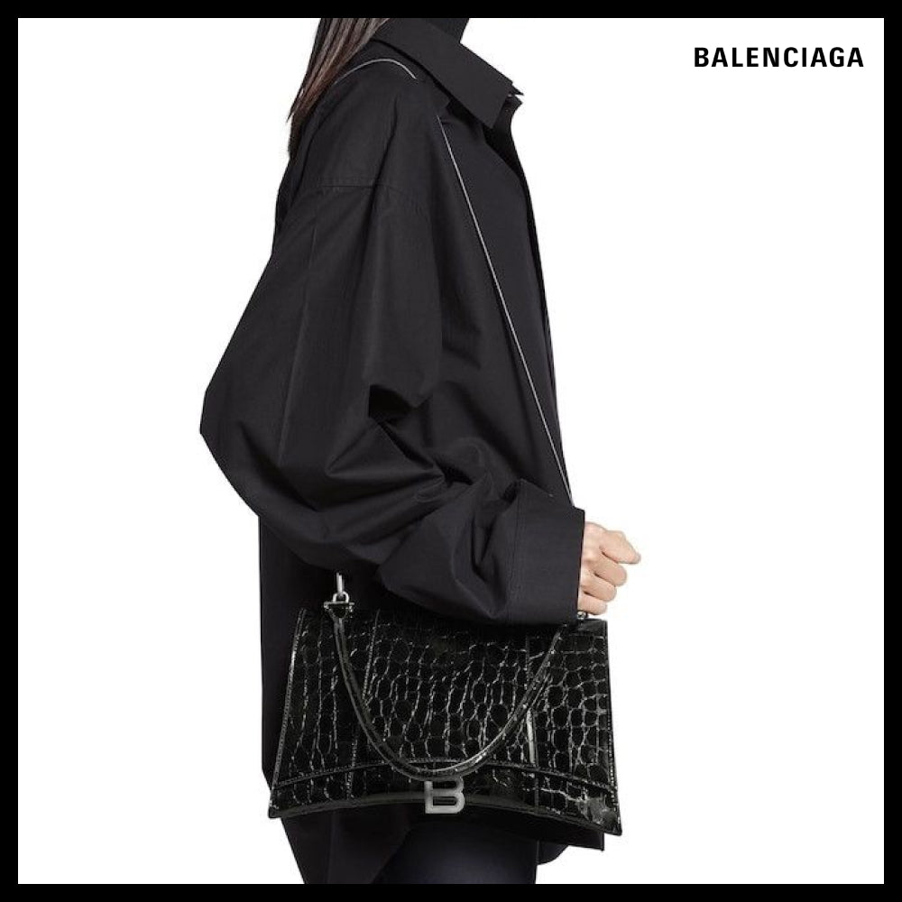 ★Balenciaga アウトレット セール ★Hourglass Hinge Handbag