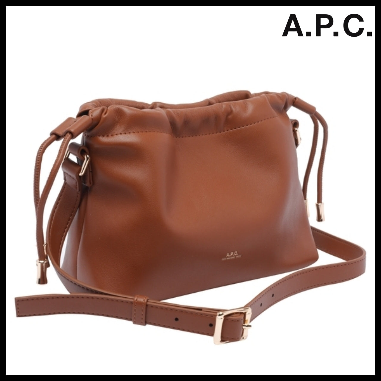 【A.P.C.】 Brown Shoulder Bag