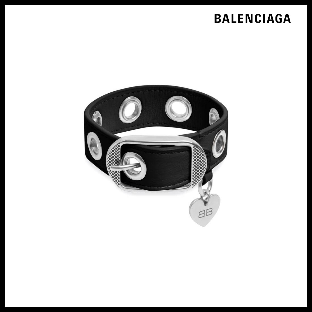 【BALENCIAGA】Le Cagole Bracelet Black
