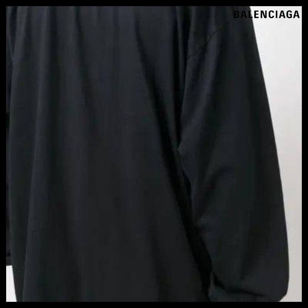 【BALENCIAGA】Tab Long Sleeve T-Shirt Oversized
