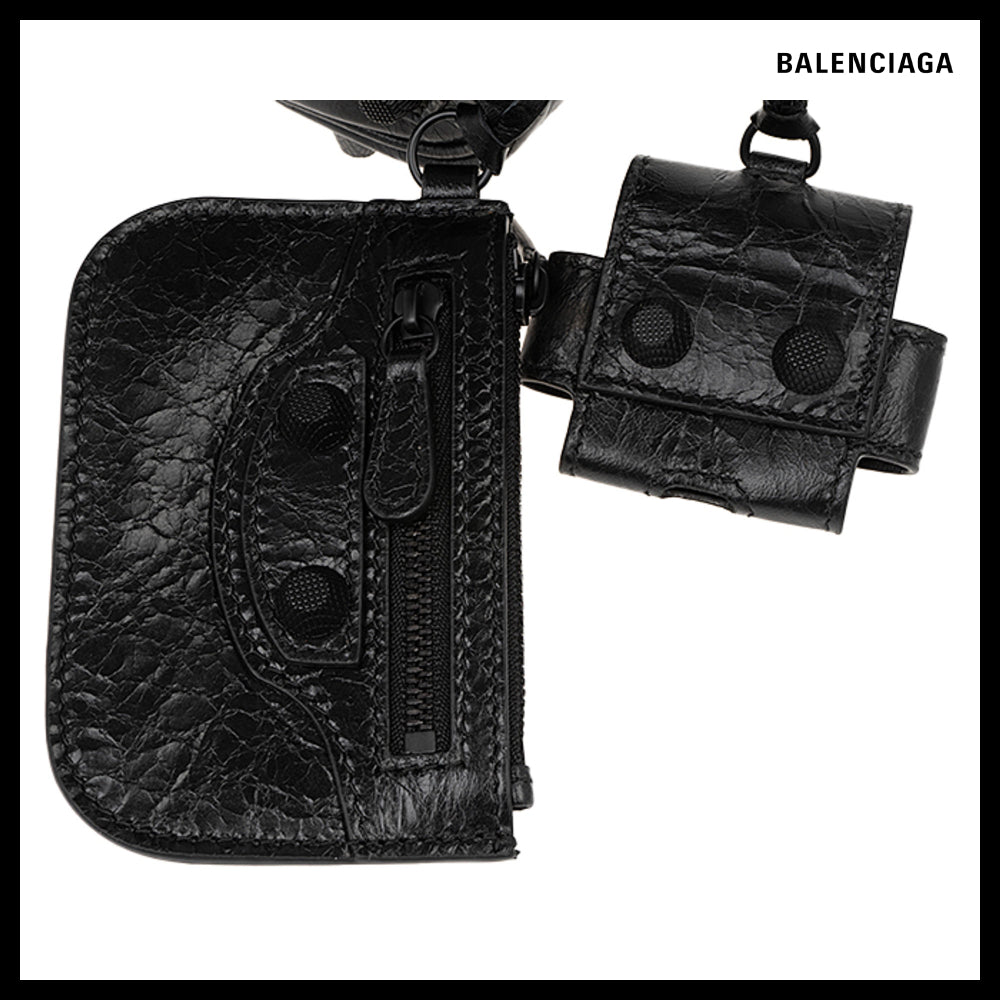 【BALENCIAGA】Le Cagole Crossbody Bag Black