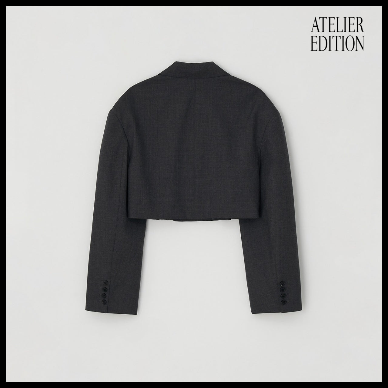 【Atelier Edition】Button Crop Jacket