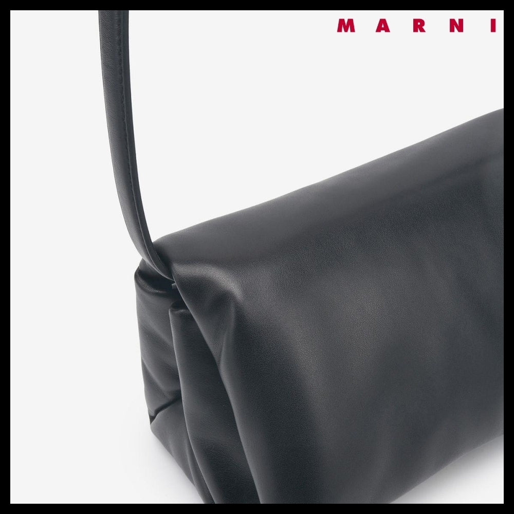 【MARNI】プリズマ スモール ショルダーバッグ - ブラック