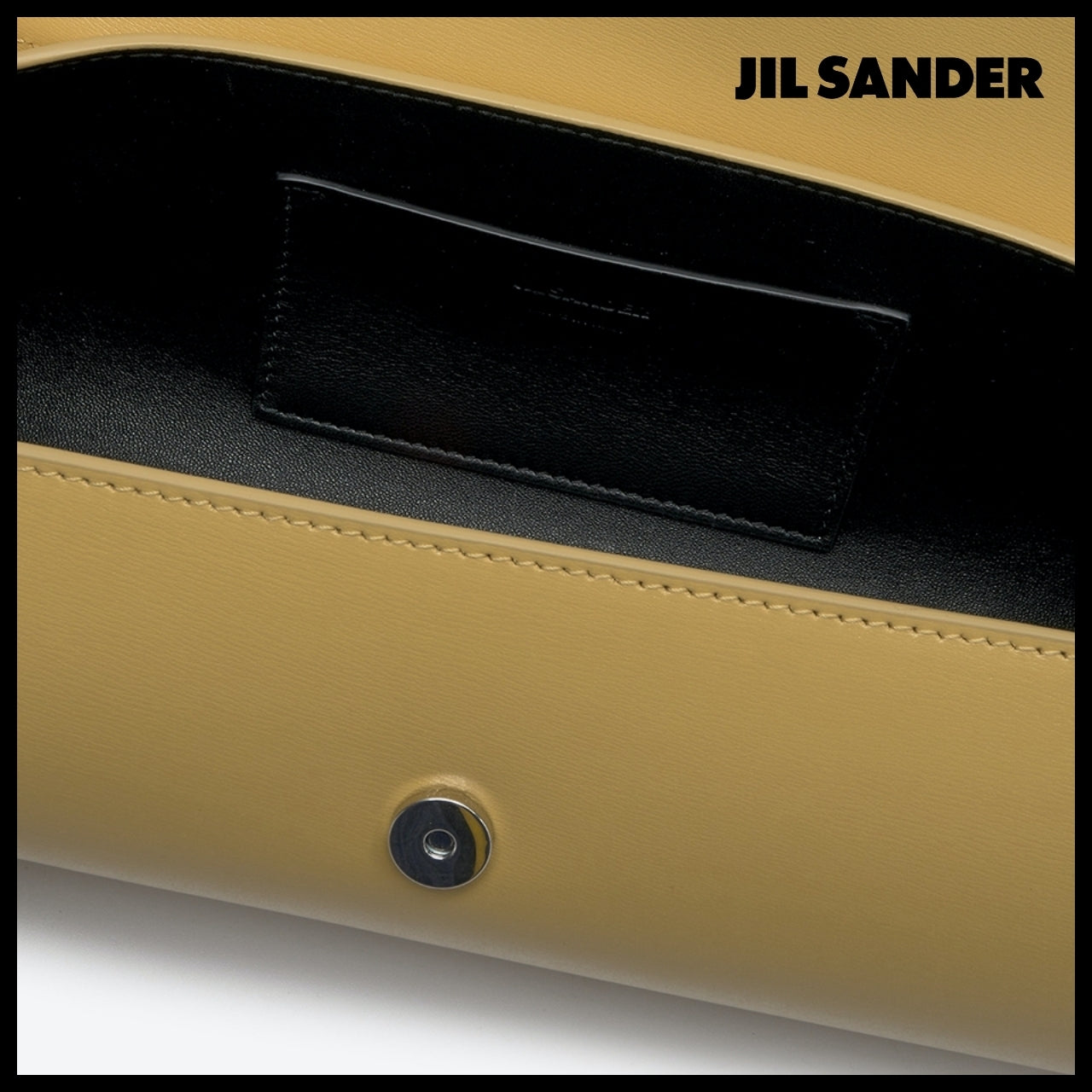 【Jil Sander】Mini Flap Shoulder Bag Black
