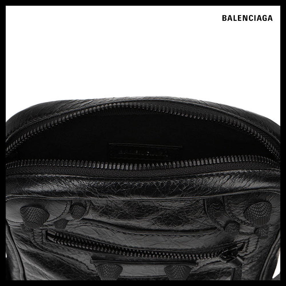 【BALENCIAGA】Le Cagole Crossbody Bag Black