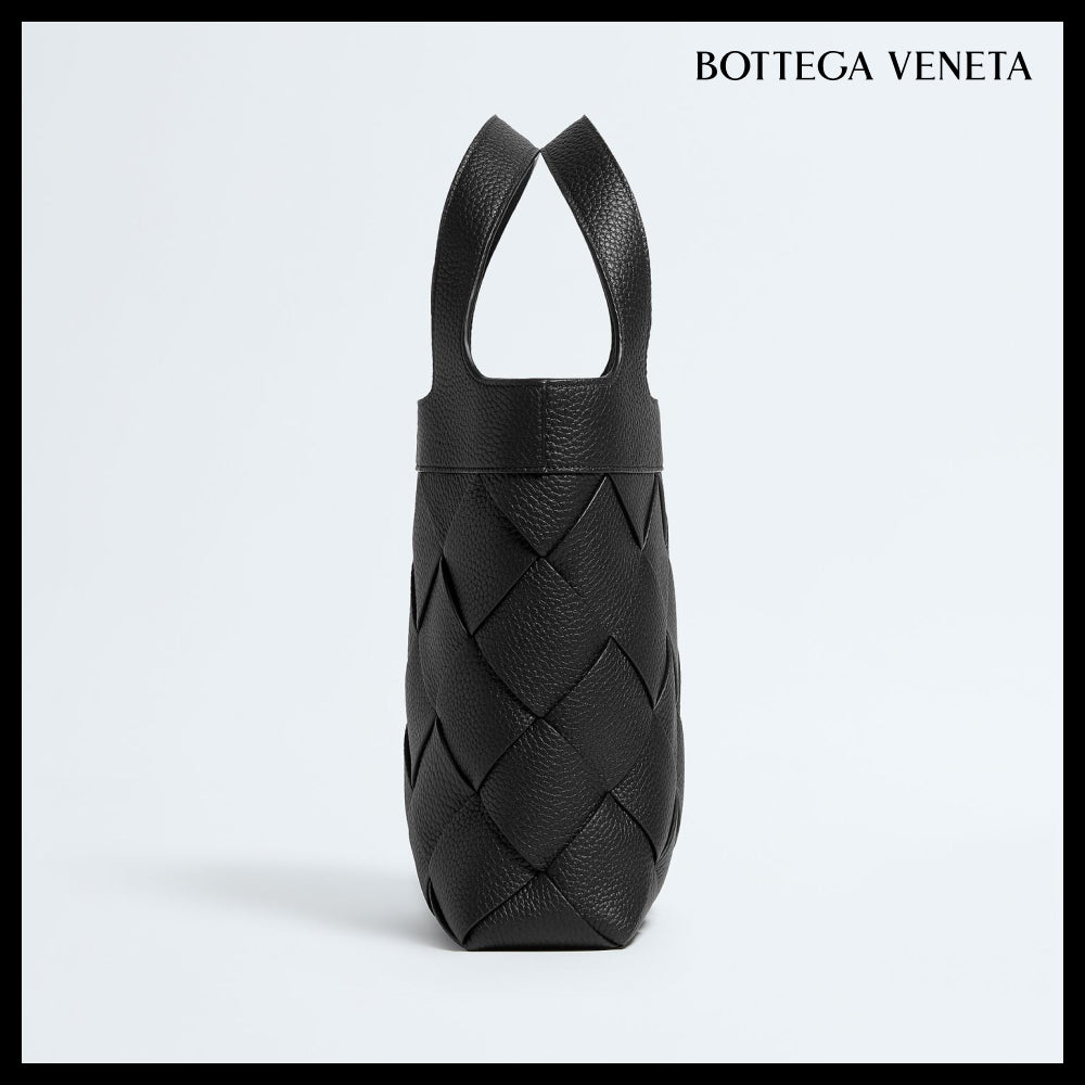 ◆BOTTEGA VENETA◆SMALL DIAGO TOTE BAG BLACK