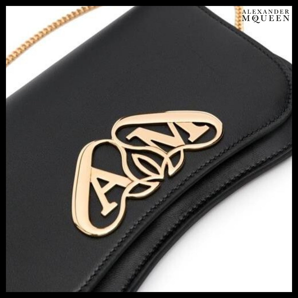 【Alexander Mcqueen】Seal Phone Mini Chain Bag